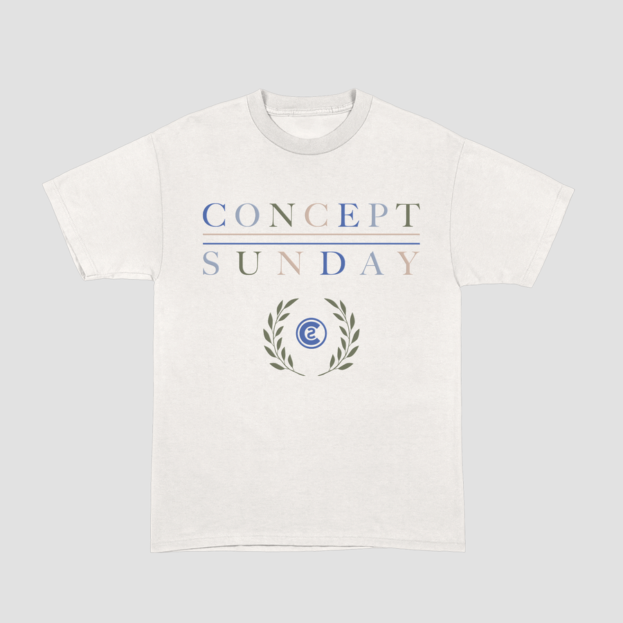 Crest Tee - Natural